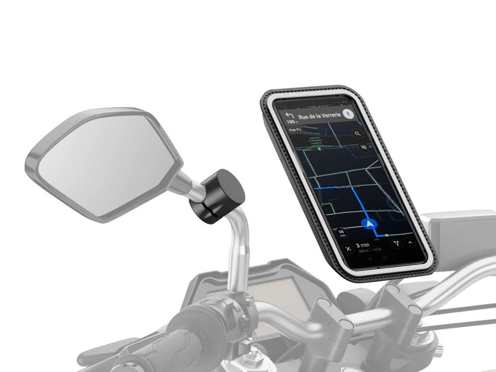 Support Smartphone Rétroviseur Shapeheart Pro à Visse XXL