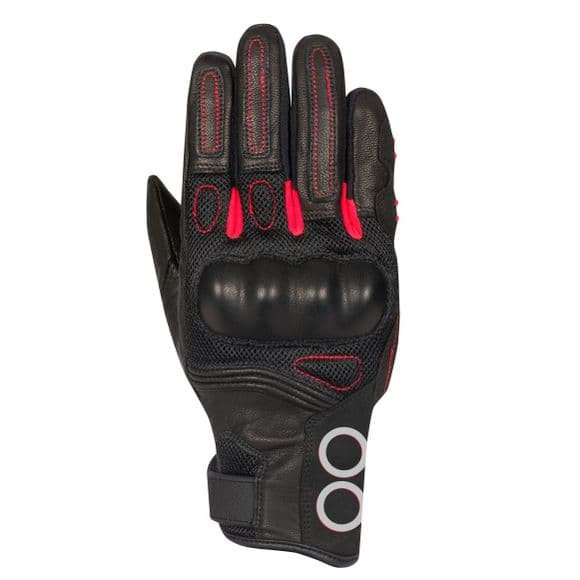 Gants Femme Bering Pitts Lady pour Eté list: Noir et Rouge|Noir|Rouge