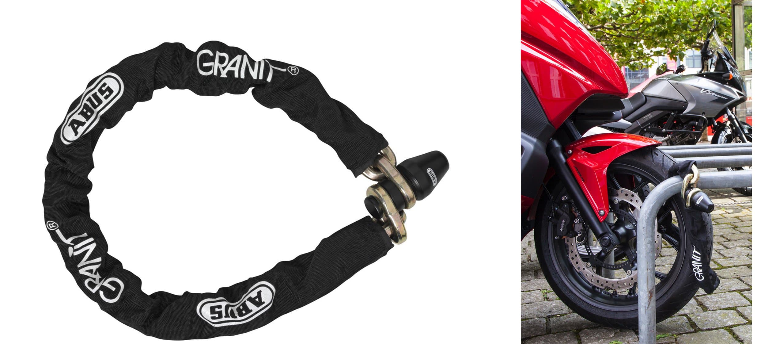 Chaine Antivol SRA Abus 1480 Granit de 1,50m