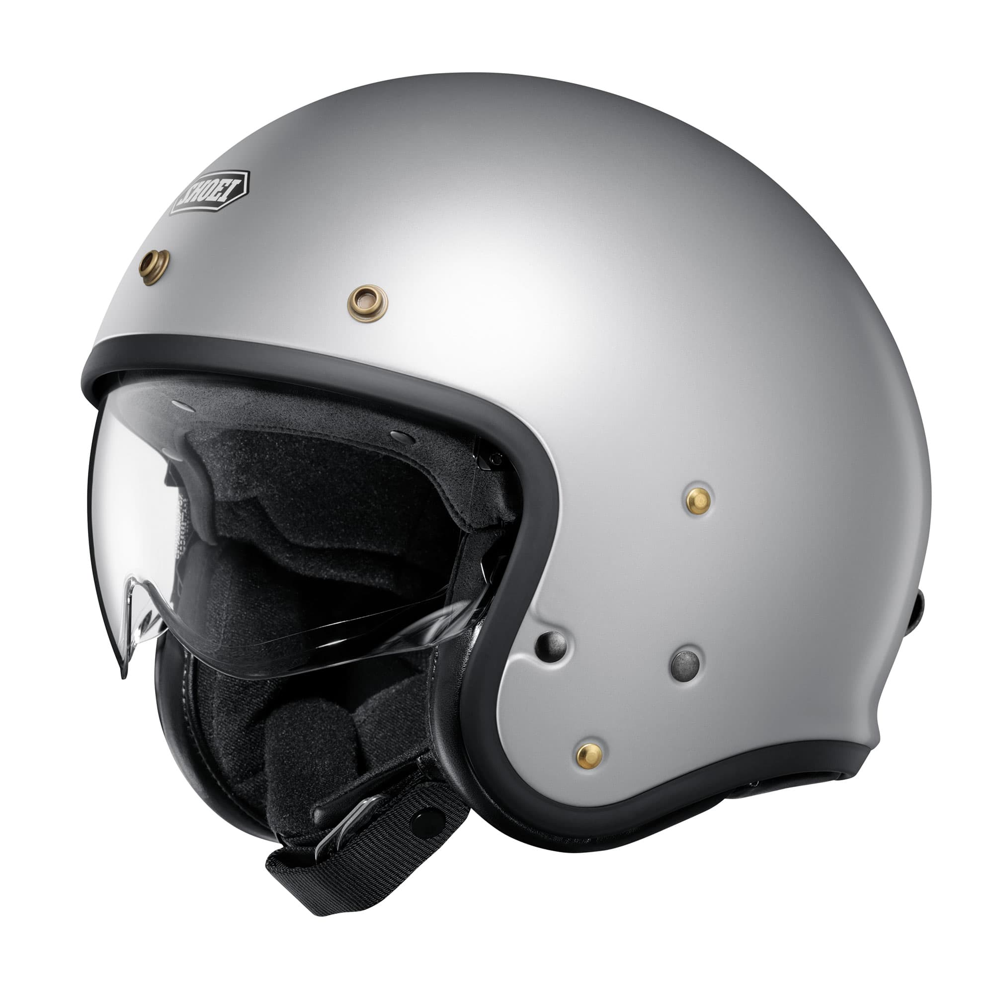 Casque Shoei J.O2 list: Argent|Noir|Blanc|Gris|Rouge|Marron|Bleu
