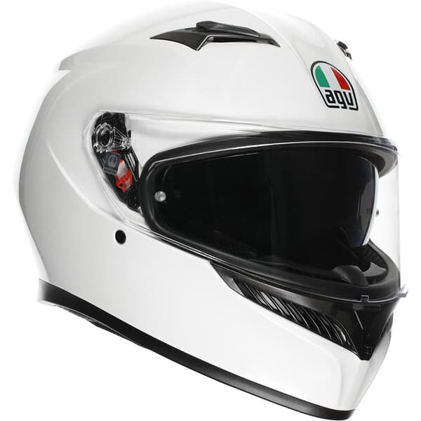 Casque AGV K3 list: Blanc|Noir|Blanc|Gris|Rouge