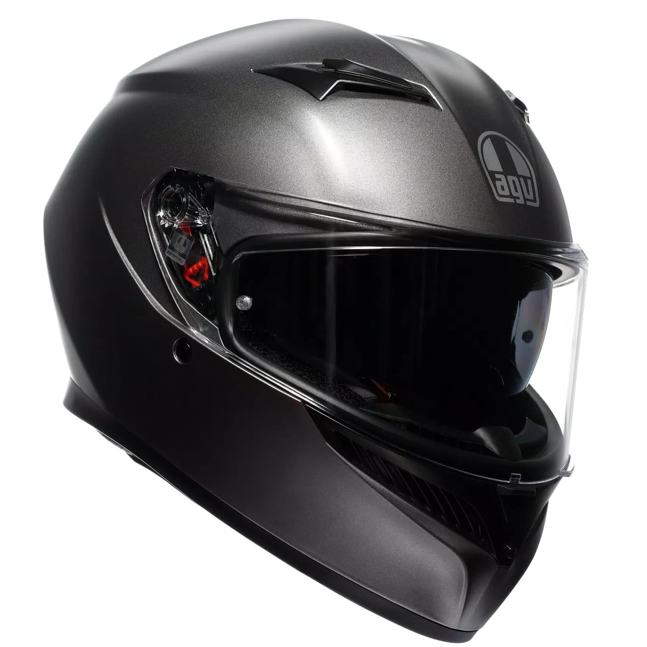 Casque AGV K3 list: Gris|Noir|Blanc|Gris|Rouge