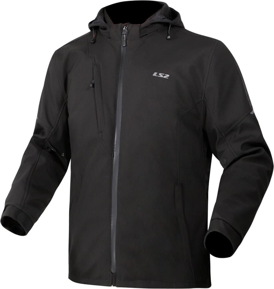 Veste moto été LS2 Bolton Air list: Noir|Noir|Bleu