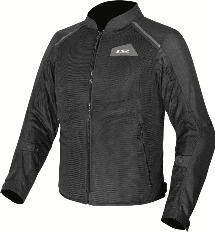 Veste LS2 Breeze été, 100% ventilée Noir