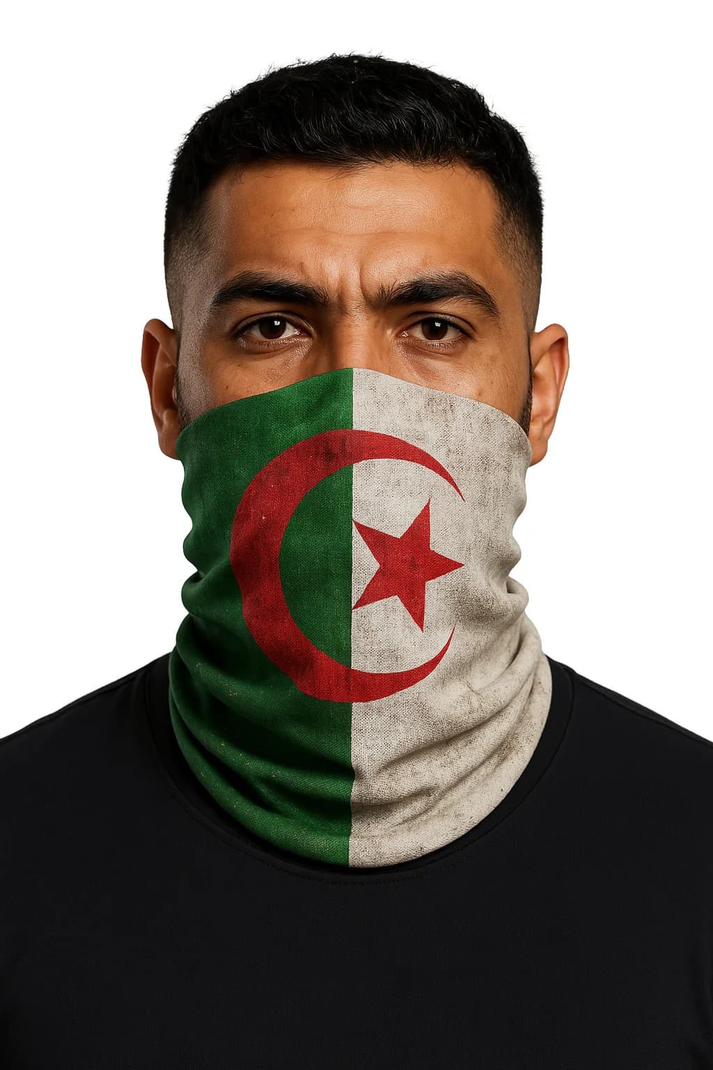 Tour de Cou Moto Nation-Head Drapeau list: Noir|Blanc|Gris|Rouge|Orange|Jaune|Vert|Bleu|Multicolore