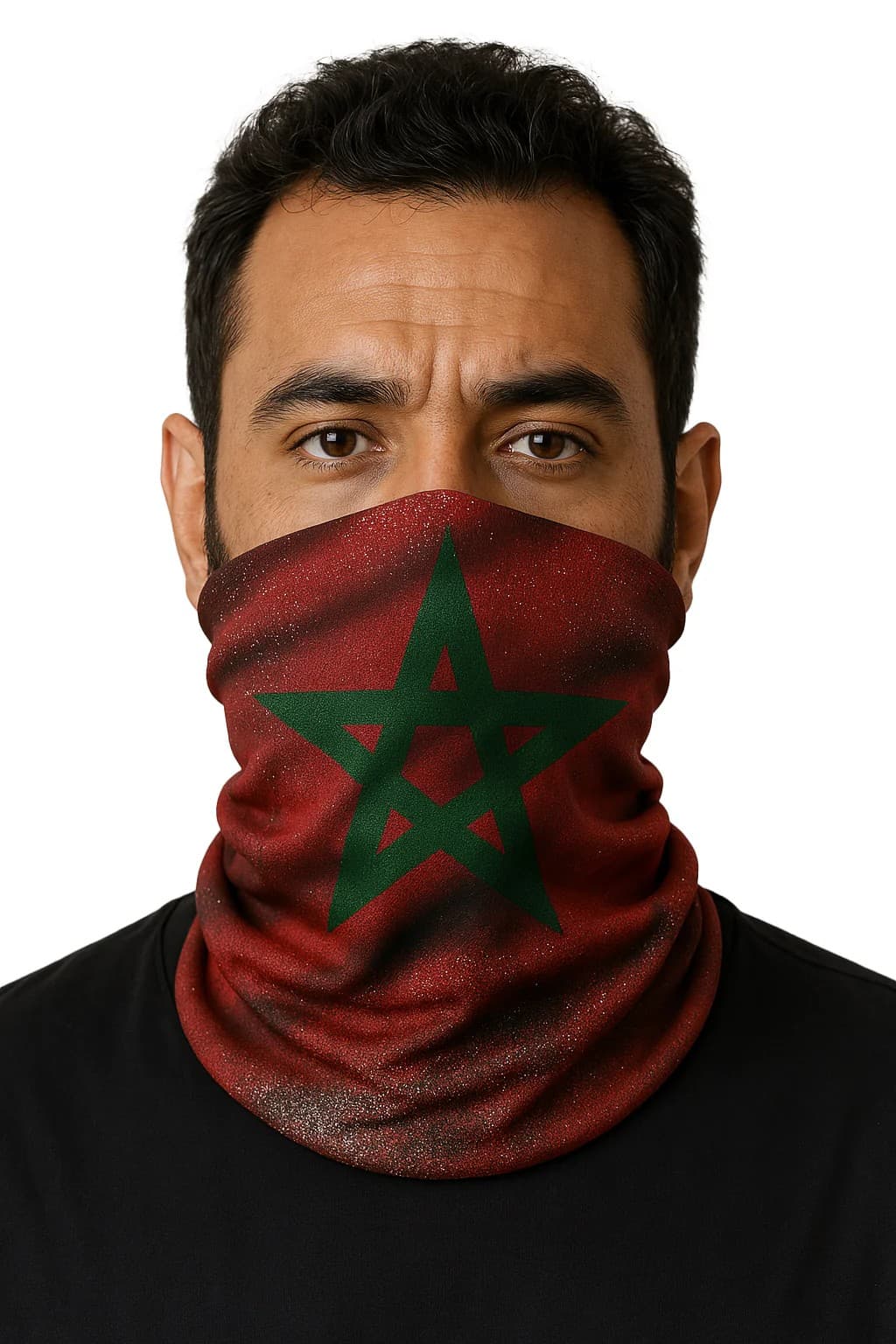 Tour de Cou Moto Nation-Head Drapeau list: Noir|Blanc|Gris|Rouge|Orange|Jaune|Vert|Bleu|Multicolore