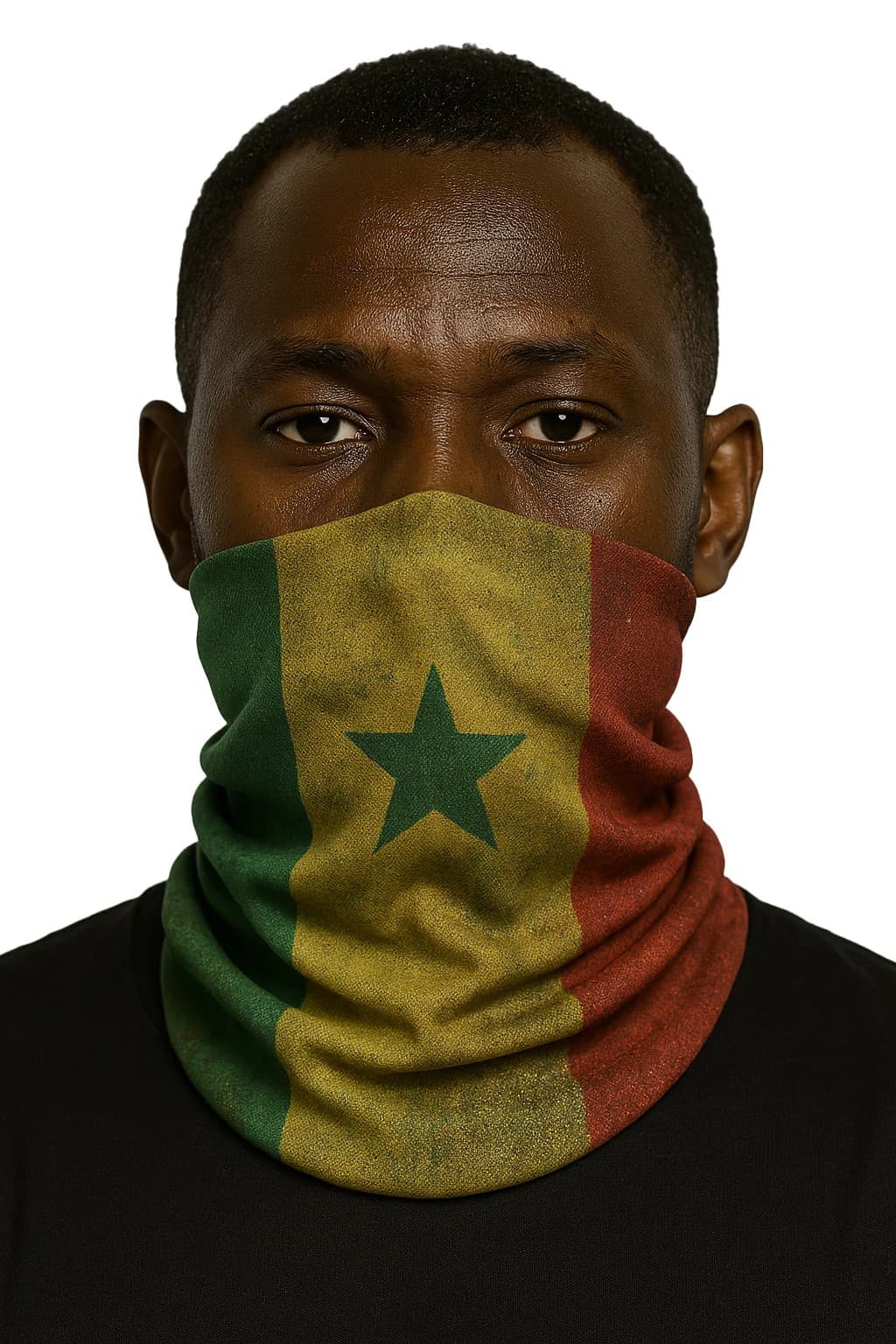 Tour de Cou Moto Nation-Head Drapeau list: Noir|Blanc|Gris|Rouge|Orange|Jaune|Vert|Bleu|Multicolore