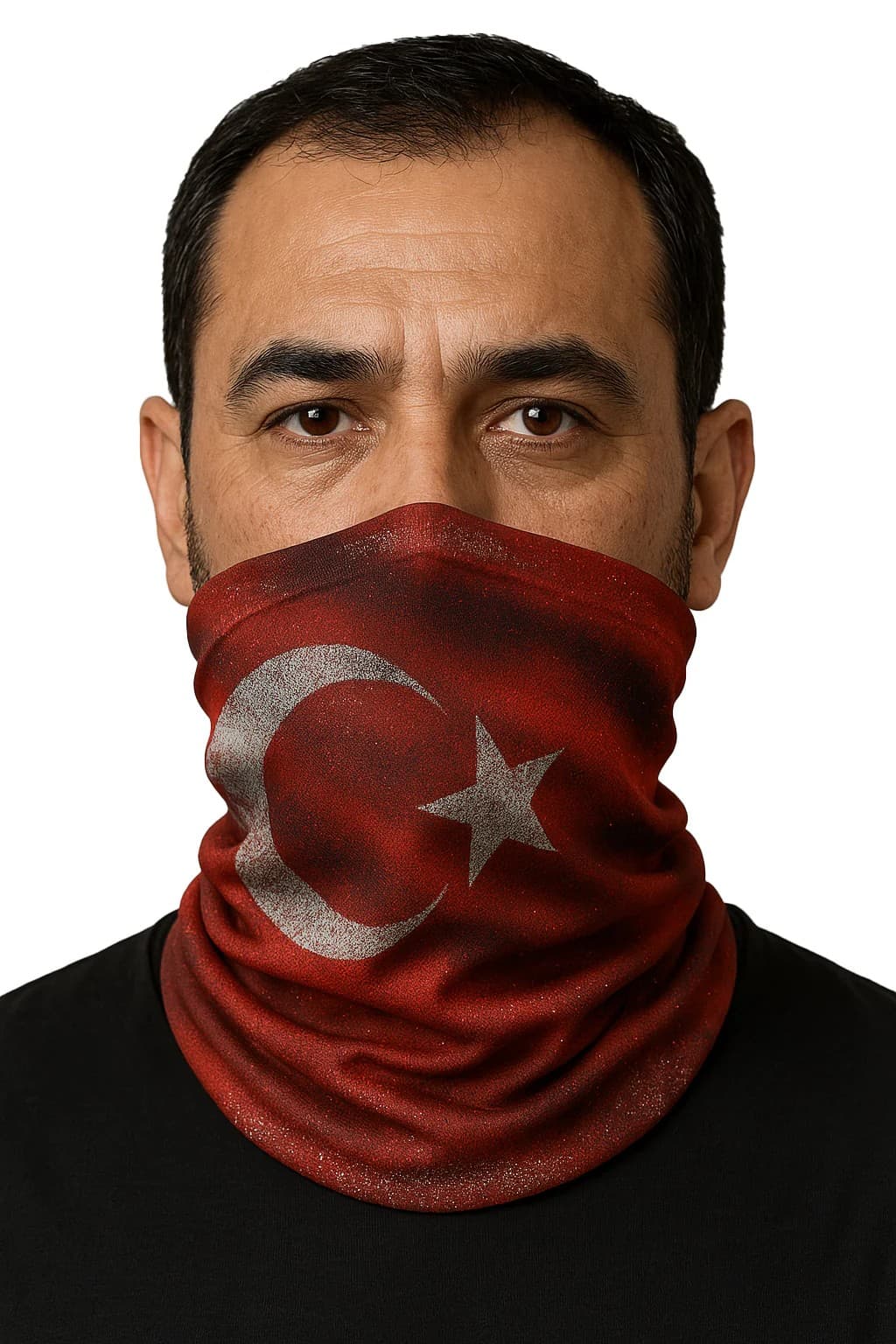 Tour de Cou Moto Nation-Head Drapeau list: Noir|Blanc|Gris|Rouge|Orange|Jaune|Vert|Bleu|Multicolore