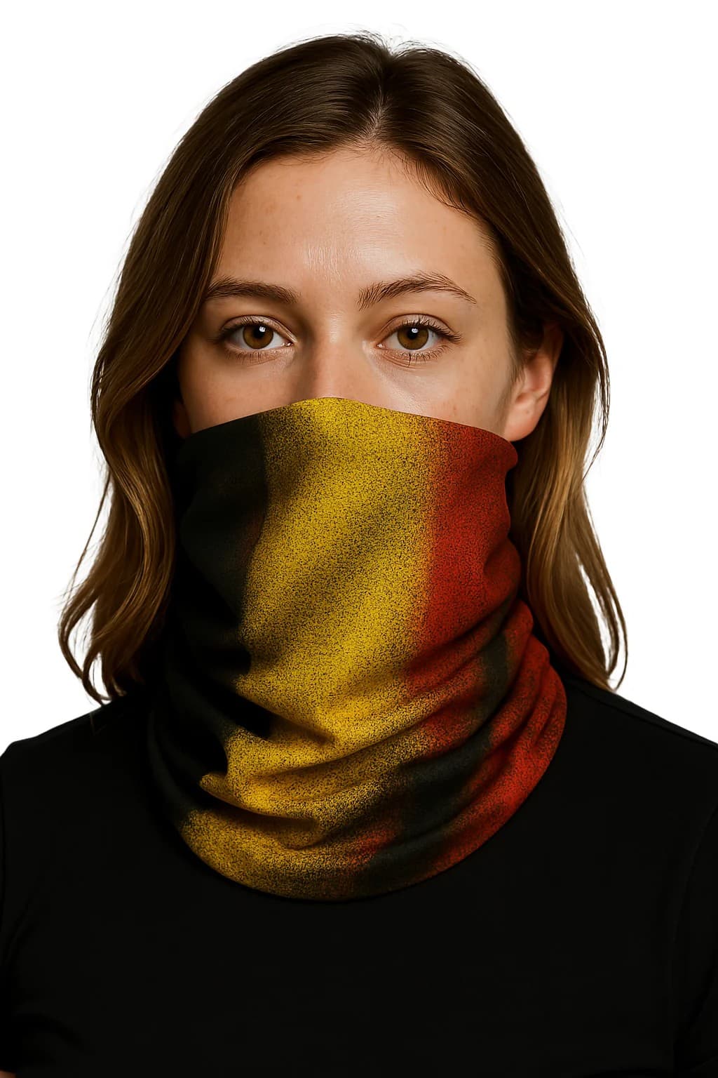 Tour de Cou Moto Nation-Head Drapeau list: Noir|Blanc|Gris|Rouge|Orange|Jaune|Vert|Bleu|Multicolore