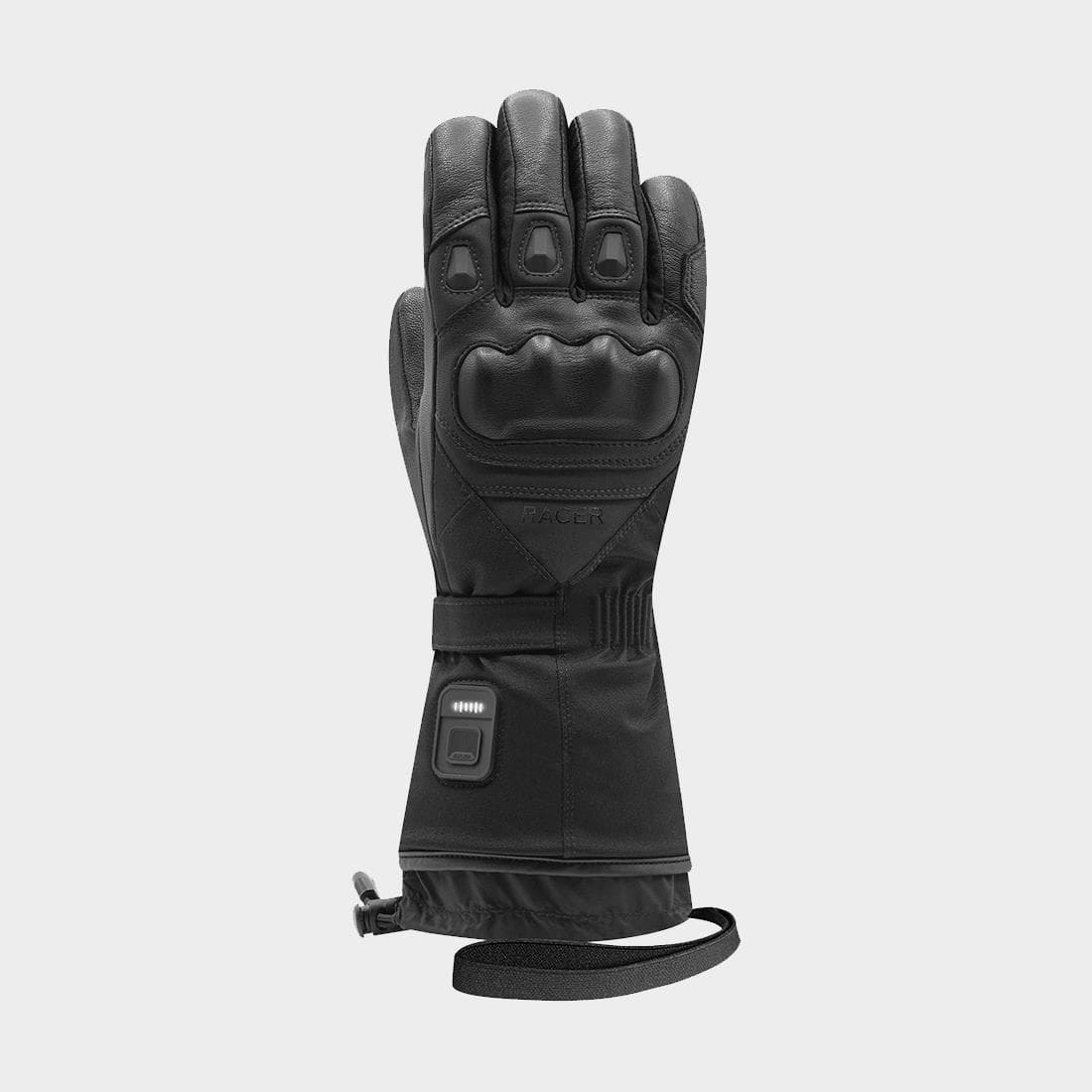 Gants Chauffants Racer Heat 5 pour Homme et Femme list: Noir|Noir|Rouge