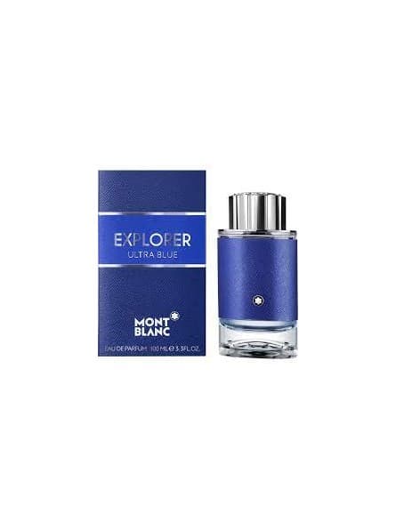 MONTBLANC EXPLORER ULTRA BLUE EAU DE PARFUM 100 ML - Parfum Boisé Marin, Note de Bergamote, Accord Marin