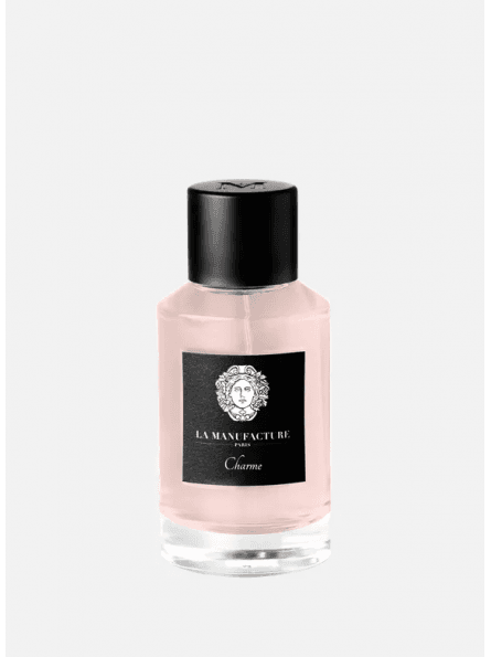 La Manufacture Charme - Eau de Parfum, Notes Florales et Bois, Flacon Rouge Vif, 100 ml
