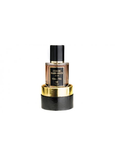 Maison Maïssa - Cuir de Marrakech Elixir - Édition Noire, Parfum Intense, Notes de Cuir et Épices