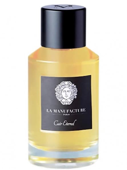 Cuir Éternel - La Manufacture - Parfum Sophistiqué pour Homme, Notes Cuirées, Boisées et Épicées, Flacon Rouge et Noir
