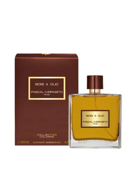 Bois & Oud - Eau de Parfum Masculine, Notes Boisées et Orientales, 200ML