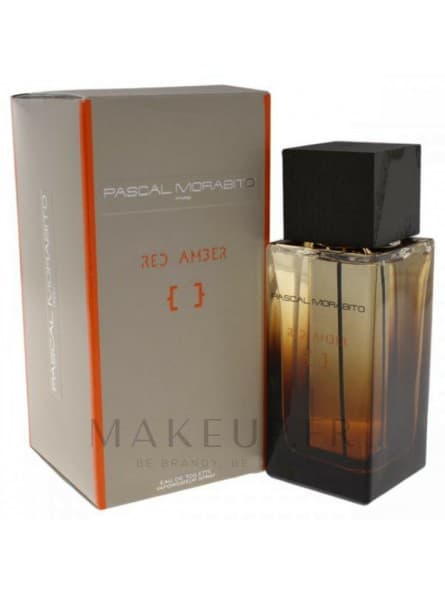 Red Amber - Eau de Toilette pour Homme, 100 ml, Parfum Intense aux Notes Ambrées et Épicées