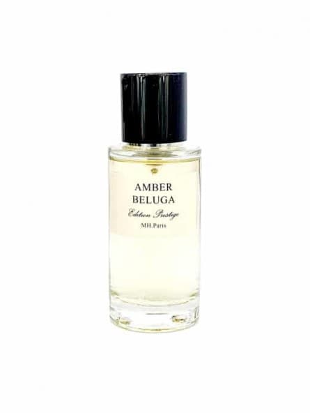 Amber Beluga Edition Prestige – M.A.H, Parfum de Luxe, Notes d'Aldéhyde, Mandarine, Patchouli, Vanille, Ambre