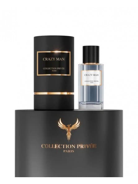 Collection Privée Phoenix - Crazy Man Eau de Parfum, 100 ml, Fragance Épicée, Notes de Bois et Agrumes