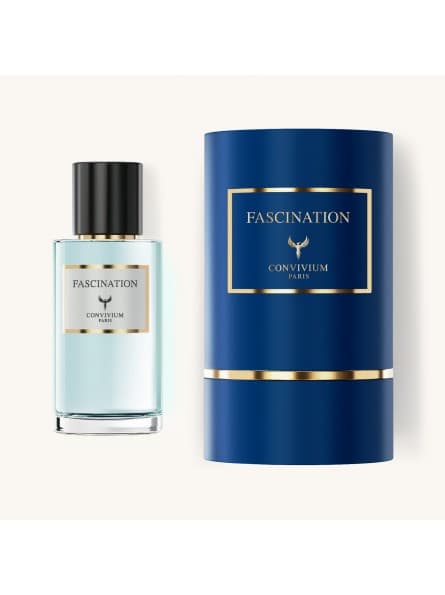 CONVIVUM PARIS -FASCINATION - Parfum Unisexe 50ml, Notes Boisées, Sophistiqué et Captivant