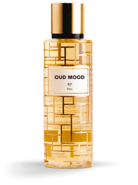 Oud Mood - Brume Parfumée 250 ml, Notes Boisées Orientales, Senteur Intense et Envoûtante