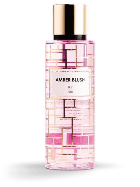 Amber Blush - Brume Parfumée 250 ml, Accords d'Amber Sensuel et Notes Sucrées
