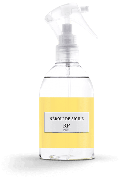 Neroli de Sicile - Spray Textile Parfumé Signature, 250ml, Fabrication Française, Fragrance Subtile