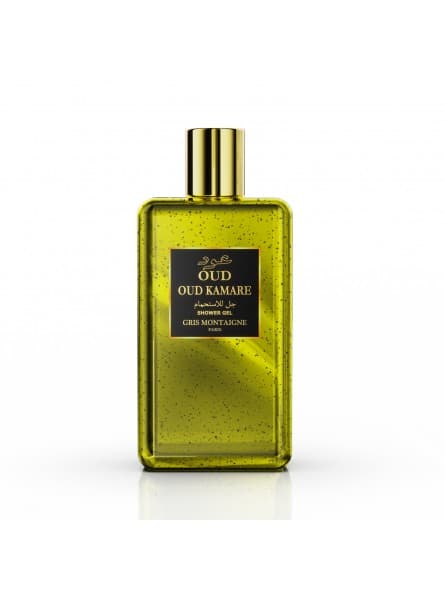 Gris Montaigne - Oud Kamare - Gel Douche Enrichi en Huiles Essentielles, Parfum Boisé d’Oud, 250 ml