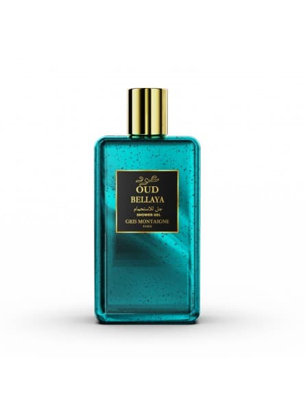 Gris Montaigne - Gel Douche Oud Bellaya, 250 ml, Senteur Boisée, Huile Essentielle
