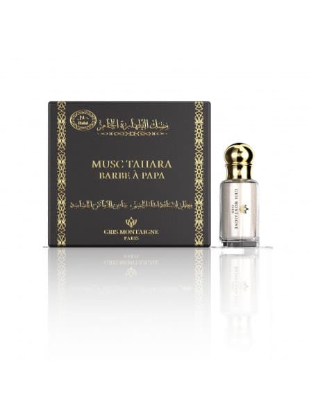 Musc Tahara Barbe à Papa - Parfum Concentré & Onctueux, Odeur Délicate, Non Dilué, Luxe Éternel