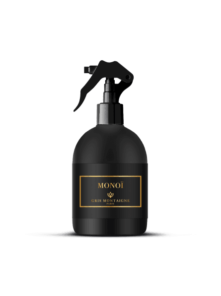 Monoi – Désodorisant Textile Parfumé 250 ml, Odeur de Noix de Coco, Fleur de Tiaré et Vanille