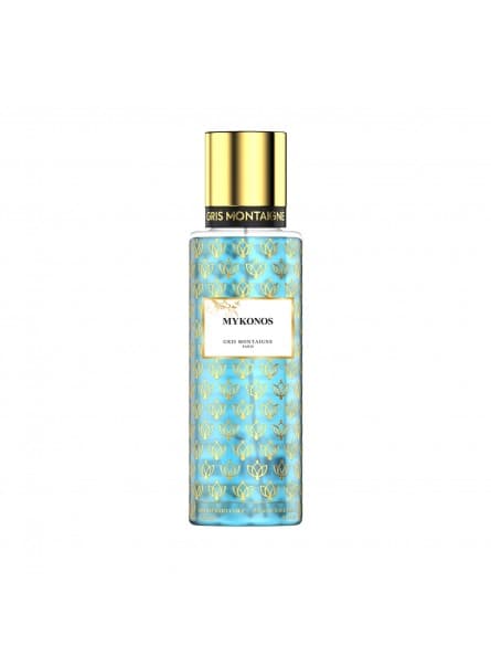 Gris Montaigne - MYKONOS – Brume Parfumée 250 ml, Notes Sucrées, Fleurs Jaunes, Accord Boisé, Oud