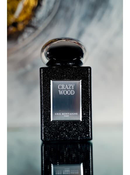 GRIS MONTAIGNE - CRAZY WOOD Eau de Parfum 75 ml - Parfum Gourmand Oriental, Notes de Cerise et Vanille Madagascar