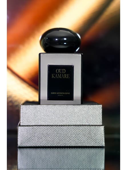 OUD KAMARE 75 ML – Parfum Unisexe de Gris Montaigne, Notes de Citron, Fleur d'Oranger et Patchouli