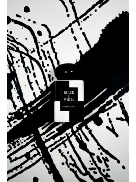 Gris Montaigne - Parfum Unisexe Black & White, 75 ml - Sensationnel et Séducteur
