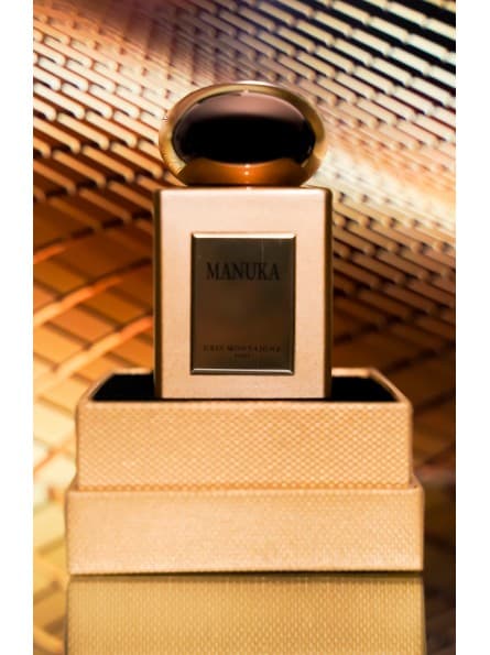 MANUKA 75ML – Parfum de Luxe Gris Montaigne, EDP, Notes de Bergamote, Rose Bulgare et Vanille