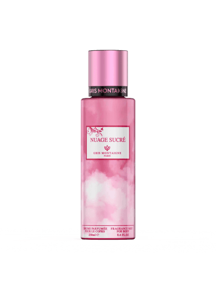 Gris Montaigne - NUAGE SUCRÉ – Brume Parfumée, 250ml, Parfum Doux et Sucré pour Peau et Cheveux