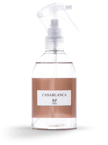 Pin Up Parfum - Casablanca Spray Textile Parfumé - 250ml - Fabriqué en France, Fragrance Envoûtante pour Textiles