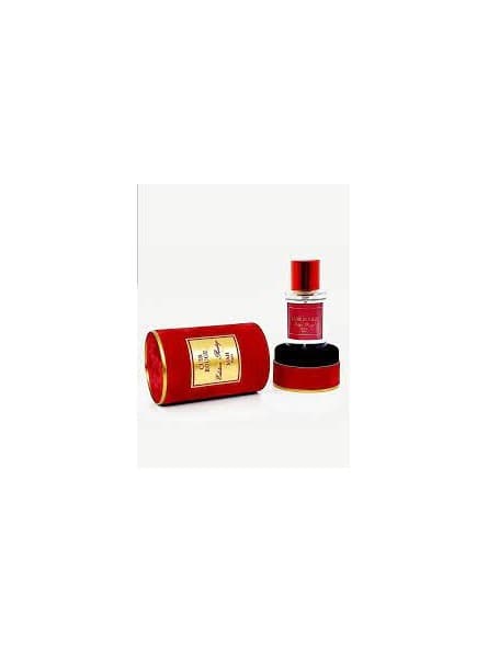 Cuir Rouge by MAH 50 ML - Parfum Ăvocateur pour Femme, Notes de Cuir et BoisĂ©e, Flacon ĂlĂ©gant
