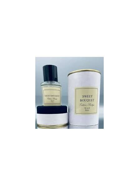 SWEET BOUQUET MAH 50 ML - Eau de Parfum Floral, Notes de Vanille et Musc, 50 ml