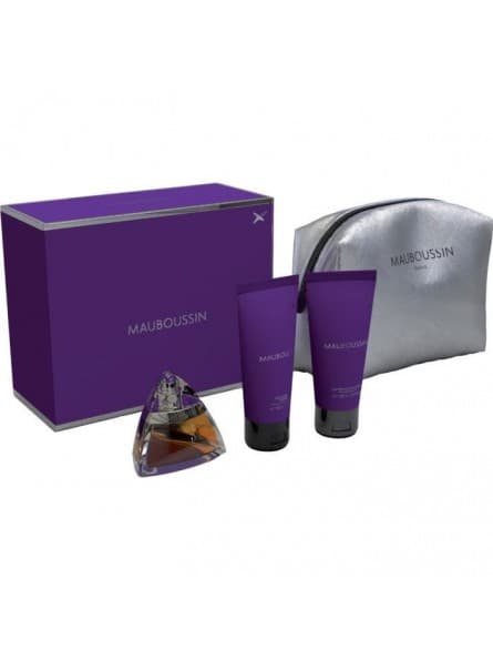 Mauboussin - Coffret Eau de Parfum pour Femme 100 ml, Fragrance Luxueuse, Flacon en Diamant