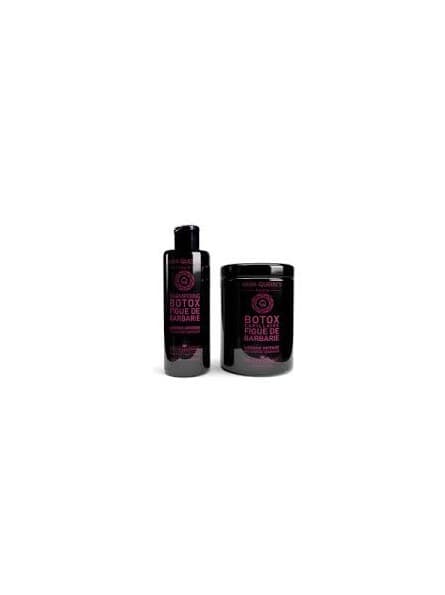 Kera Queen's - Shampooing Botox Intense Lissage Figues de Barbarie 500ml, Sans Sulfates, Nourrit et Hydrate