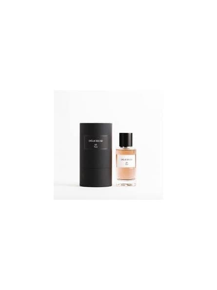 DELICIEUSE - Eau de Parfum 50 ml, Notes de Citron, Aquatiques, Rose, CĂšdre, Musc Blanc, Sucre, Vanille - Rp