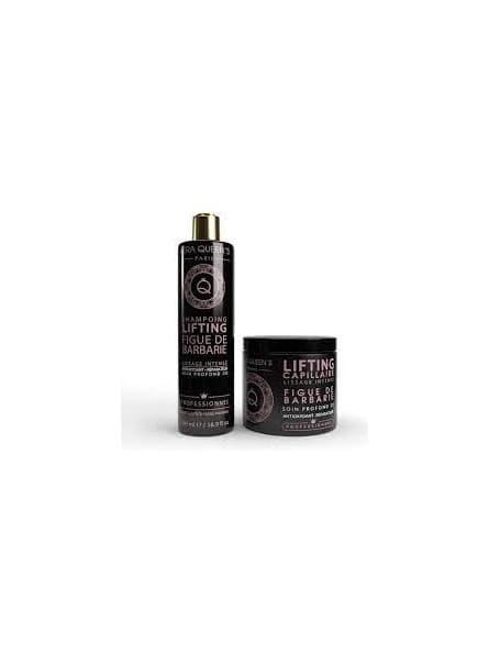 Kera Queen's - Gamme Botox Figue de Barbarie Shampoing & Soin, 500 ml Chacun, Antioxydant, Sans Sulfate, Sans Paraben