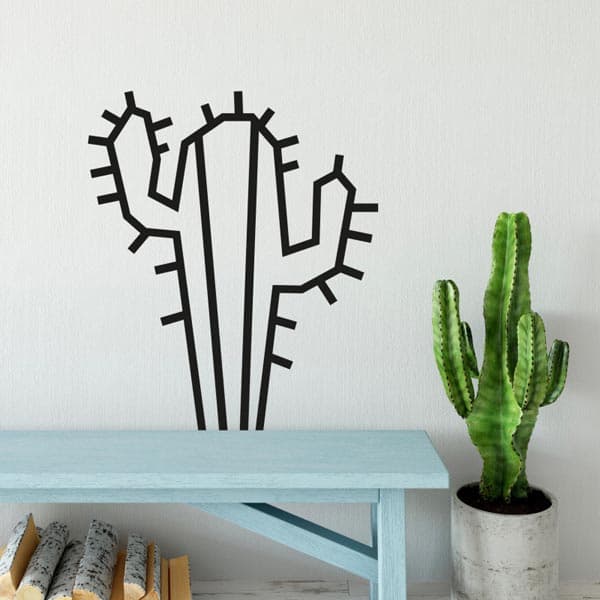 Patron DIY pour masking tape - Cactus