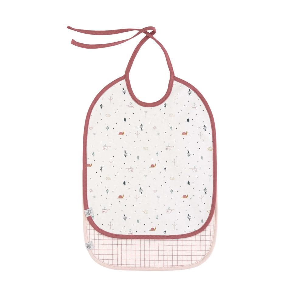 Lot de 2 bavoirs medium, Garden Explorer Escargot LĂ€ssig