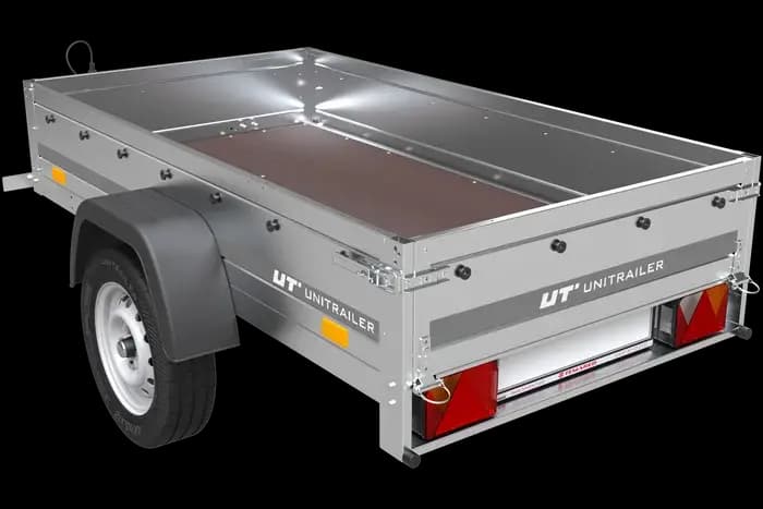 Remorque voiture GARDEN TRAILER 200 FD avec timon fixe