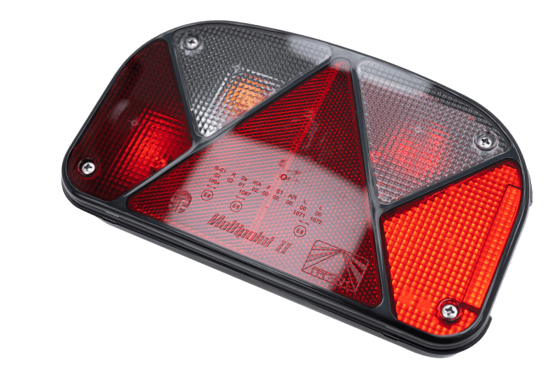Feu arrière ASPÖCK Multipoint II, 6 fonctions, gauche