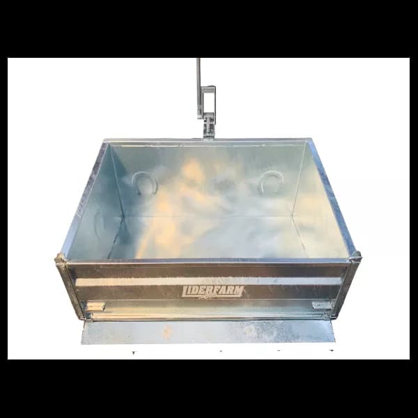 Benne 3 points galvanisée LIDERFARM 1m20 charge 600kg