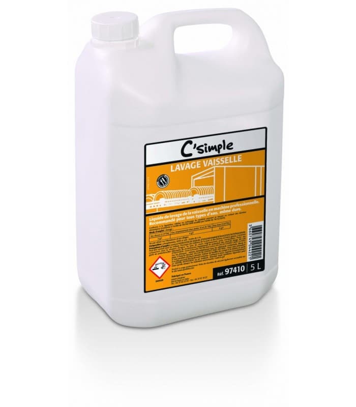 C'simple lavage vaisselle (carton de 2 bidon de 5l) - Orapi