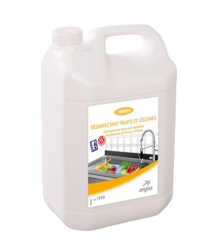 Désinféctant fruits et légumes + 1 pompe 30 ml/carton (carton de 4) - Orapi